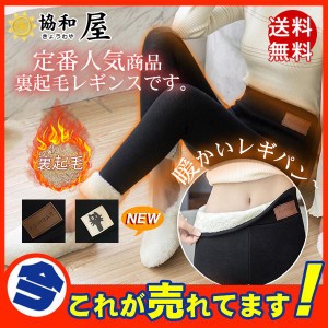 送料無料 レギンスパンツ レディース 裏起毛 スキニー インナー ボトムス レギパン タックパンツ ハイウエスト ボア 暖かい 厚手 防寒 秋