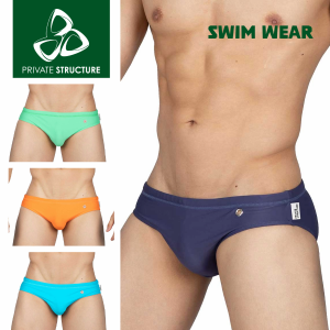 プライベートストラクチャー メンズ ビキニ スイムウェア 競泳パンツ 男性 水着 Be-fit 素材 ストレッチナイロン BWST4404