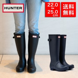 HUNTER ハンター レインブーツ ロングブーツ 長靴 HUNTER ORIGINAL BACK ADJUST レインシューズ 防水 雨 梅雨 雪 オールシーズン wft1001