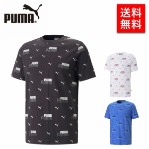 PUMA プーマ メンズ Tシャツ・カットソー ESS+ LOGO POWER AOP Tシャツ