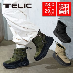 【30%OFF!】TELIC テリック 正規品 ブーツ ボア スノーブーツ ALL ROADS-QT 防水 防滑 厚底 衝撃吸収 ウィンターブーツ