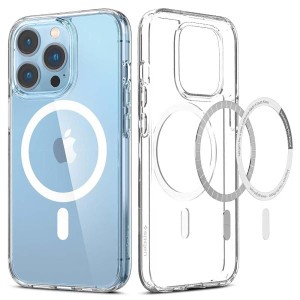 Spigen iPhone13Pro ケース MagSafe対応 マグネット搭載 耐衝撃 すり傷防止 黄ばみ無し ワイヤレス充電対応 ACS03267 ホワイト