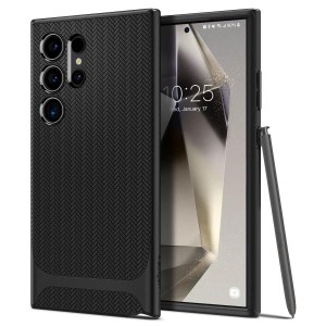 Spigen GalaxyS24Ultra ケース 耐衝撃 SC-52E 二重構造 傷防止 ワイヤレス充電対応 ACS07304 ブラック