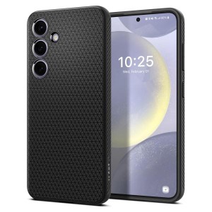 Spigen GalaxyS24 ケース TPU SC-51E ソフトケース 傷防止 Qi充電 ワイヤレス充電 ACS07347 マット・ブラック