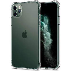 Spigen iPhone11Pro ケース クリア 耐衝撃 TPU ソフトケース 傷防止 軽量 Qi充電 ワイヤレス充電 ACS00060 クリスタル・クリア