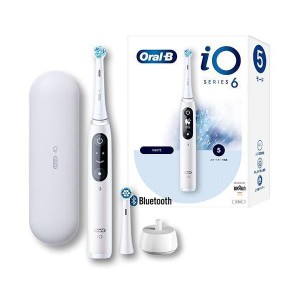 電動歯ブラシ 本体 ブラウン オーラルＢ iO6  ホワイト 充電式 回転式 アプリ連携 Bluetooth Oral-B BRAUN