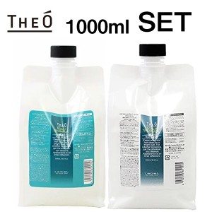 【THEO　詰替用セット　アイスミント】ジオ スキャルプシャンプー トリートメント　アイスミント　1000mL　シャンプー  ヘアケア すっき