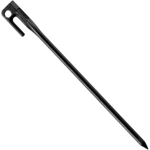 コールマン スチールソリッドペグ 30cm (ブラック) 1pc 2000017188
