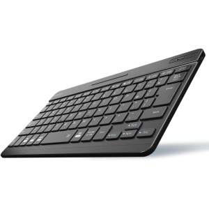 エレコム Bluetoothキーボード 超薄型 充電式 マルチペアリング対応(3台同時ペアリング) ブラック iPad pro 2020 TK-SLP