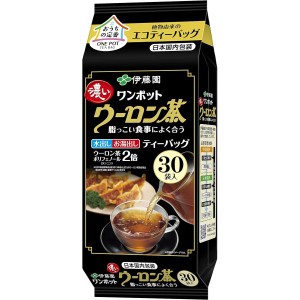 伊藤園 ワンポット 濃いウーロン茶 (エコティーバッグ) 5.0g×30袋