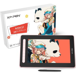 【日本限定】 XPPen 液タブ Artist 12セカンド 豪華版 Android対応 X3チップ搭載ペン 液晶ペンタブレット フルラミネーション