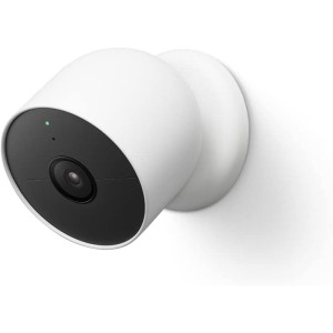 Google Nest Cam 1080p モーションのみ (屋内、屋外対応 / バッテリー式) ホワイト GA01317-JP