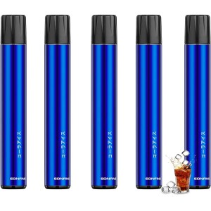 Eonfine 電子タバコ 使い捨て vape ベイプ 7500回吸引可能 コーラアイス 禁煙パイポ 禁煙グッズ 水蒸気タバコ 禁煙 電子たばこ ビタ