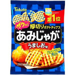 東ハト あみじゃがうましお味 60g×12袋