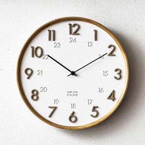 Carving カービングウォールクロックC040｜壁掛け時計 インテリア 時計