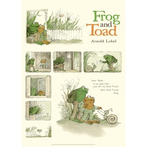 FROG AND TOAD がまくんとかえるくん B4サイズ・ポスター｜The Letter