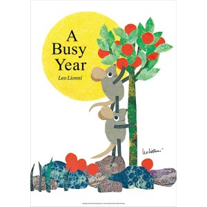 LEO LIONNI レオ・レオニ B4サイズ・ポスター『A Busy Year』