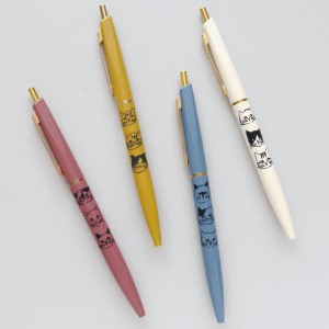 松尾ミユキ ボールペン｜BALLPOINT PEN おしゃれ かわいい 動物 猫 ネコ シンプル 大人 上品 日本製 0.5mm｜MATOKA マトカ