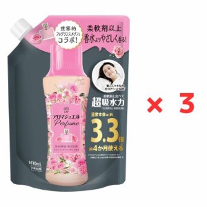 レノア ハピネス アロマジュエル 香り付け専用ビーズ ブルーミングブロッサム 詰め替え 1,410mL　×３個セット　4987176228673 |