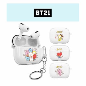 BT21 AIRPODS PRO2 CASE AIRPODS PRO AIRPODS3 ケース イヤホン カバー エアポッズプロ 2世代  エアポッズ3 透明 人気 可愛い ワイヤレス