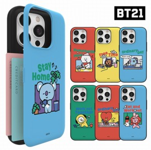 BT21 スマホケース Galaxy S23 Ultra S22 カード収納 Galaxy S21 S20 Note20Ultra ギャラクシー ケース グッズ キャラクター BTS 公式 防