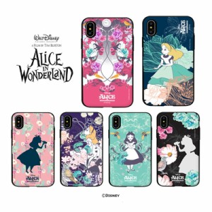 iPhone14 Plus Pro MAX iPhoneケース カード収納 ディズニー Alice iPhone13 SE3 バンパー カバー 公式 人気 キャラクター グッズ iPhone