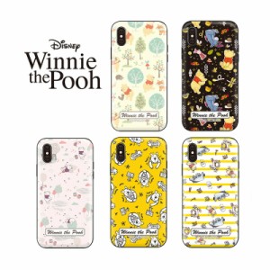 iPhone14 Pro MAX iPhone カード収納 iPhoneケース ディズニー POOH SE3 iPhone13 バンパー カバー 公式 Disney 人気 キャラクター グッ