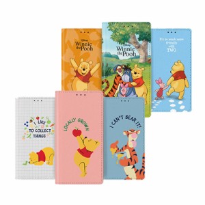 Disney Pooh 手帳型 Galaxyケース Galaxy S22 Plus Ultra S21 S22 ダイアリー 保護 サムスン ギャラクシー カバー 人気 ディズニーくまの