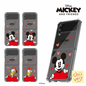 Galaxy Z Flip4 DISNEY Galaxyケース MICKEY フレンズ カバー 人気 キャラクター グッズ サムスン ギャラクシー フリップ 公式 ミニー ド