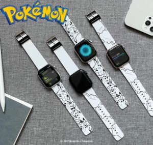 ポケモン アップルウォッチストラップ AppleWatch グッズ ベルト バンド キャラクター グッズ ポケモンgo カード コラボ プレゼント 記念