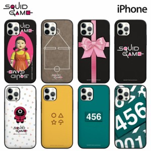 SQUID GAME iPhone CASE イカゲーム グッズ iPhone14 Pro Max 公式 iPhoneケース iPhone13 12 11 カード収納 ミラー付き 韓国 ネットフリ