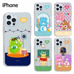 CareBears ケアベア スマホ 透明 クリア カバー 公式 キャラ スリム 保護 人気 新作 海外 アニメ iPhone14 Pro MAX iPhone13 12 11 XS XR