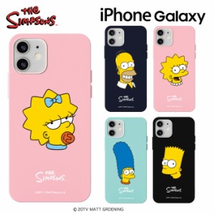 Galaxyケース The Simpsons ザ・シンプソンズ Galaxy S23 Ultra A53 スマホ ソフト シリコン カバー 公式 キャラ スリム TPU 保護 人気 