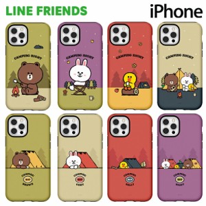 LINE FRIENDS ラインフレンズ iPhone14 Pro MAX iPhone13 iPhone12 11 iPhoneXS iPhoneX iPhoneXR iPhoneSE 2重構造 ダブル バンパー 耐