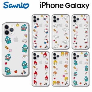 キャラクター サンリオ iPhone14 Pro Max iPhoneケース iPhone13 iPhone12 iPhone11 グッズ ミニ プチ フレーム 可愛い 透明 クリア スケ