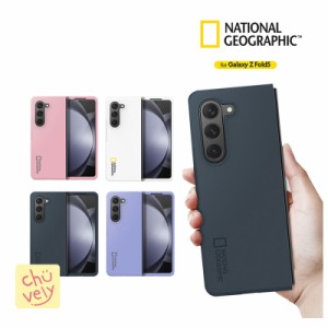 National Geographic Galaxy Z Fold 5 Case ギャラクシー ナショナルジオグラフィック ケース サムスン Z フォルダー 5 シリコン Silicon