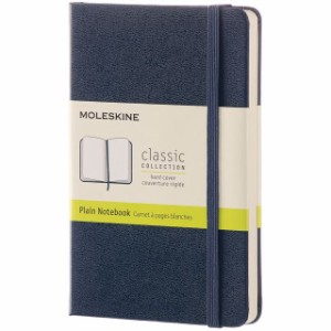 MOLESKINE（モレスキン） ノートブック サファイアブルー クラシック ポケットサイズ 無地 QP012B20 5180106 父の日 祝い 入学 卒業 就職