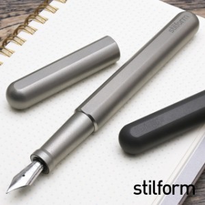 万年筆 スティルフォーム INK Titannium Matte stilform クリスマス 祝い 入学 卒業 就職 合格 昇進 還暦 定年 プレゼント ギフト