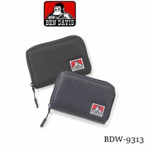 BEN DAVIS ベンデイビス ラウンドファスナー 二つ折り財布 メンズ レディース ショートウォレット コンパクト BDW-9313