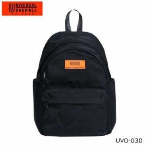 UNIVERSAL OVERALL ユニバーサルオーバーオール リュック 17L 黒 レディース メンズ シンプル バッグ デイパック バックパック UVO-030