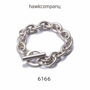 Hawk Company ホークカンパニー あずきチェーンブレスレット 小豆 シルバー 日本製 鉄 亜鉛合金 メンズ レディース 6166