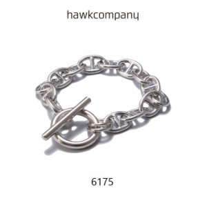 Hawk Company ホークカンパニー アンカーチェーン ブレスレット シルバーチェーン 日本製 メンズ レディース アクセサリー 雑貨 6175