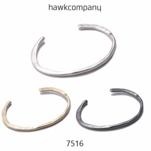 Hawk Company ホークカンパニー バングル メッセージ 真鍮 刻印 日本製 メンズ レディース アクセサリー 雑貨 7516