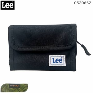 Lee リー 三つ折り ミニ財布 メッシュ小銭入れポケット コンパクト スマートウォレット レディース メンズ 0520652