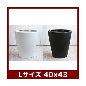 植木鉢　陶器鉢　ルッカ　PR1　マット　Lサイズ