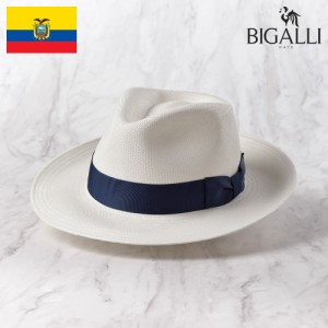 BIGALLI パナマ帽 パナマハット 中折れハット メンズ レディース 帽子 本パナマ 春 夏 大きいサイズ ブランド エクアドル製 おしゃれ カ