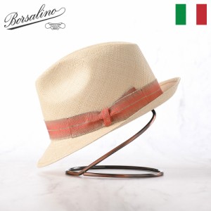 Borsalino ボルサリーノ パナマ帽 パナマハット 中折れハット 春 夏 メンズ 中折れ帽 紳士帽 おしゃれ 高級 ブランド イタリア ファッシ