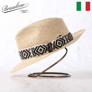 Borsalino ボルサリーノ パナマ帽 パナマハット 中折れハット 春 夏 メンズ 中折れ帽 紳士帽 おしゃれ 高級 ブランド イタリア ファッシ