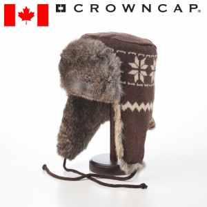 CROWNCAP 飛行帽 フライトキャップ 防寒帽 帽子 メンズ 秋 冬 大きいサイズ 紳士帽 カジュアル アウトドア バイク 暖かい ワイルド カナ