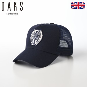 DAKS メッシュキャップ CAP 帽子 メンズ レディース 春 夏 紫外線 UV 熱中症対策 ロゴ おしゃれ カジュアル 大きめ 小さめ カジュアル イ